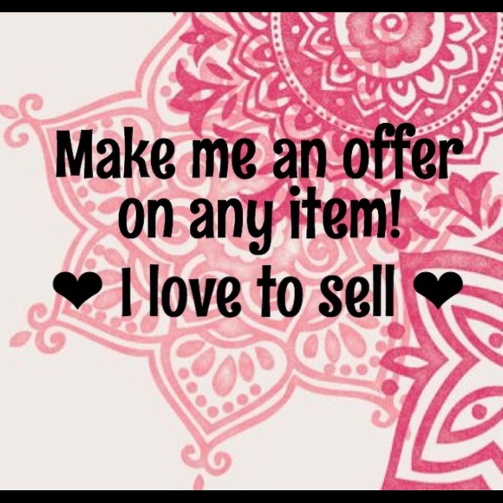 Accepting all reasonable offers!